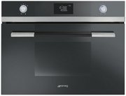 Компактный духовой шкаф с СВЧ Smeg SF4120MCN Компактный духовой шкаф с СВЧ Smeg SF4120MCN