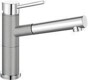 Смеситель Blanco Alta-S compact chrome/Silgranit алюметаллик Смеситель Blanco Alta-S compact chrome/Silgranit алюметаллик