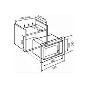 Микроволновая печь Teka MWL 20 BIS STAINLESS STELL фото 2