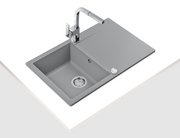 Мойка Тека Clivo 45 B-TQ ALUGRAUMETALLIC фото 2 Мойка Teka Clivo 45 B-TQ ALUGRAUMETALLIC фото 2