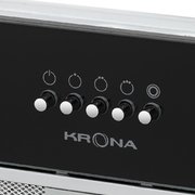 Встраиваемая вытяжка Krona KATE 600 GLASS BLACK PB фото 2