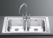 Мойка Смег LV95-3 фото 2 Мойка Smeg LV95-3 фото 2