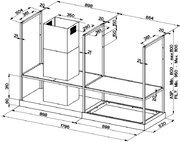 Вытяжка Faber T-SHELF EV8 TITANIUM MATT A180 фото 2