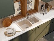 Мойка Omoikiri MARU 86-2 BE фото 2