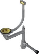 Арматура для одночашевых моек с прямоугольным переливом Omoikiri WK-1 LG Арматура для одночашевых моек с прямоугольным переливом Omoikiri WK-1 LG