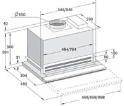 Встраиваемая вытяжка Gaggenau AH 900-161 фото 3