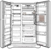 Холодильник Смег SBS800A1 фото 3 Холодильник Smeg SBS800A1 фото 3