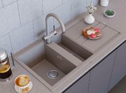 Мойка Omoikiri Kitagawa 100-2 WH фото 3