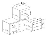 Встраиваемая микроволновая печь Smeg SF4800MPO фото 3