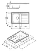 Мойка Смег LZ791AV2 фото 2 Мойка Smeg LZ791AV2 фото 2