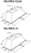 Встраиваемая вытяжка Kuppersberg INLINEA 70 X фото 4