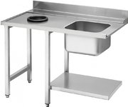 Стол для посудомоечной машины Smeg WT51200SHL Стол для посудомоечной машины Smeg WT51200SHL