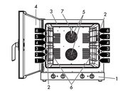 Конвекционная печь Smeg ALFA625H фото 3