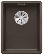 Мойка Blanco SUBLINE 320-F отводная арматура InFino® кофе фото