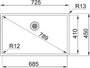 Мойка Franke BXX 210-68 сталь фото 3