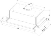 Встраиваемая вытяжка Schaub Lorenz SLD TS6600 фото 2