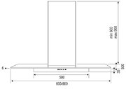 Вытяжка Kuppersberg LORA 60 X 4HPB фото 2