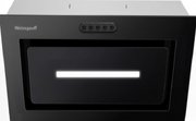 Встраиваемая вытяжка Weissgauff Aura 456 PB Black Glass фото 2
