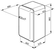 Холодильник Смег FAB10RO фото 4 Холодильник Smeg FAB10RO фото 4