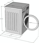 Встраиваемая стиральная машина Korting KWMI 14IS94 фото 3