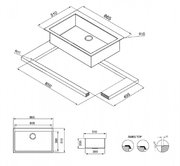 Мойка Смег VR80 фото 2 Мойка Smeg VR80 фото 2