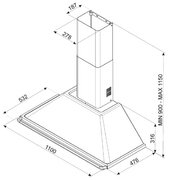 Вытяжка Smeg KT110BL фото 2