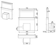 Вытяжка Smeg KDD90VX фото 3