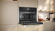 Компактный духовой шкаф с микроволнами Neff C24MR21N0 фото 4