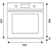 Духовой шкаф Bertazzoni F6011MODVPTX фото 2