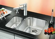 Мойка Blanco Ypsilon 550-U чаша справа нержавеющая сталь фото 2