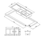 Мойка Smeg LQR116-2 фото 3