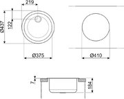 Мойка Смег VFU43SFR фото 4 Мойка Smeg VFU43SFR фото 4