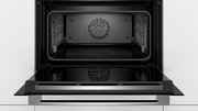 Компактный встраиваемый духовой шкаф-пароварка BOSCH CSG656RS7 фото 2