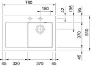 Мойка Franke Mythos MTK 611-78 оникс фото 2