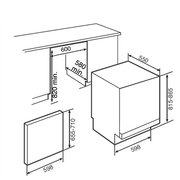 Посудомоечная машина Teka DW1 605 FI фото 3