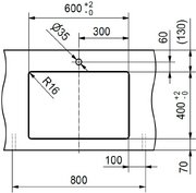 Мойка Franke FEX 110-60 сталь фото 4
