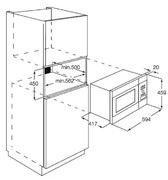 Микроволновая печь AEG MCD2664E-M фото 3