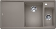Мойка Бланко AXIA III 6 S чаша справа, доска стекло клапан-автомат InFino® серый беж фото Мойка Blanco AXIA III 6 S чаша справа, доска стекло клапан-автомат InFino® серый беж фото