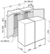 Встраиваемый холодильник Либхер IXRFS 5125 Plus BioFresh NoFrost фото 4 Встраиваемый холодильник Liebherr IXRFS 5125 Plus BioFresh NoFrost фото 4