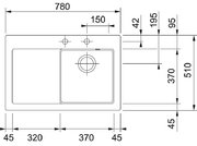 Мойка Franke Mythos MTK 611-78 графит фото 2