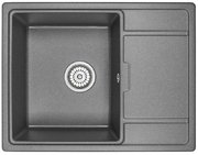 Мойка Грауде QSS 45.1 черный фото Мойка Graude QSS 45.1 черный фото