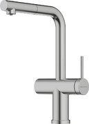 Смеситель Omoikiri KARATSU-S BN нержавеющая сталь фото