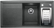 Мойка Бланко Axia 6 S-F антрацит фото Мойка Blanco Axia 6 S-F антрацит фото