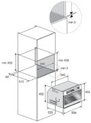 Духовой шкаф Fulgor Milano FCO 4512 TM WH фото 4