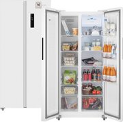 Отдельностоящий холодильник с инвертором Weissgauff WSBS 500 Inverter NoFrost White фото