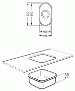 Мойка Смег BST16 фото 2 Мойка Smeg BST16 фото 2