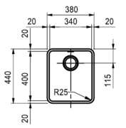 Мойка Франке KBX 110-34 фото 3 Мойка Franke KBX 110-34 фото 3