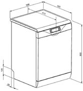 Посудомоечная машина Smeg LSA6439X2 фото 3