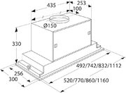 Встраиваемая вытяжка Asko CC4527S фото 3