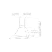 Вытяжка ELICA DAISY WH/A/60 FRASSINO фото 4